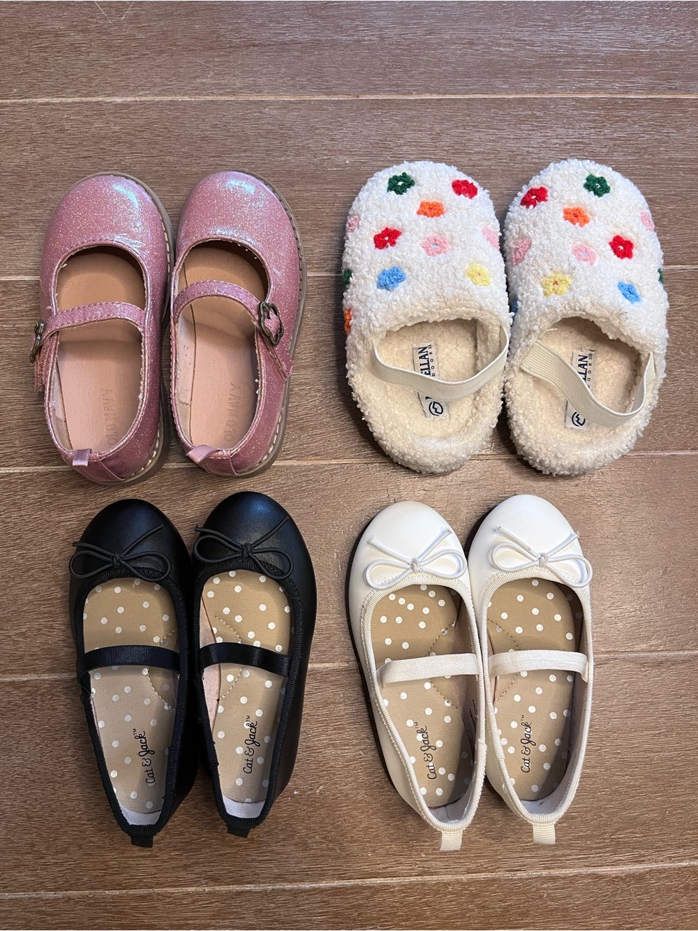 Bundle of Toddler Girl Shoes Size 8